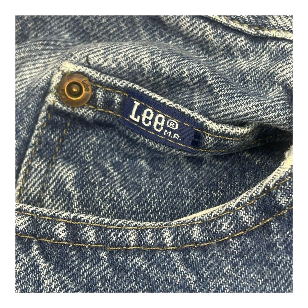 Lee Original Women's Size 8 Short Casual Denim Jeans Classic Fit - Picture 6 of 11